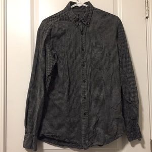 Men’s UNIQLO Micro Check Flannel Shirt